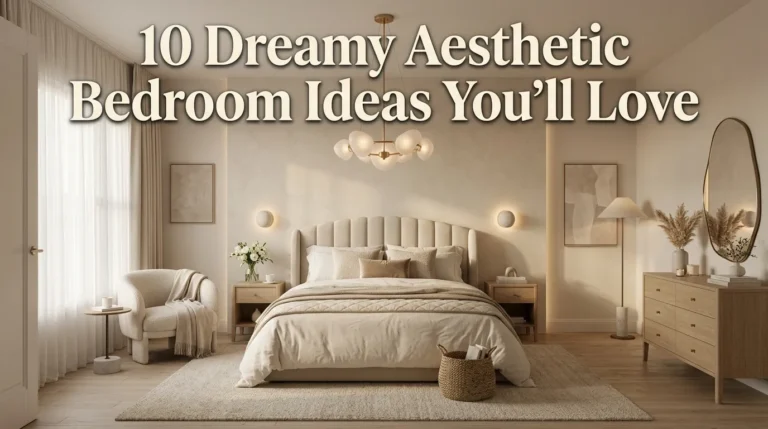 10 Dreamy Aesthetic Bedroom Ideas You'll Love