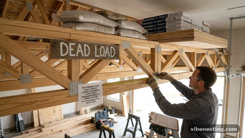 Determining the Dead Load Capacity - How Much Weight Can a Standard Garage Roof Truss Safely Support (Dead Load)?
