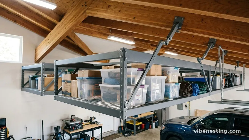 The Direct Answer: Safety on Sloped Surfaces - Can Ceiling Racks Be Mounted Safely on Vaulted or Angled Garage Ceilings?